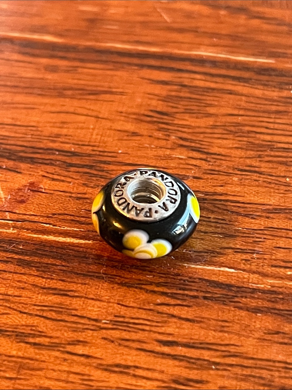Retired pandora glass bead